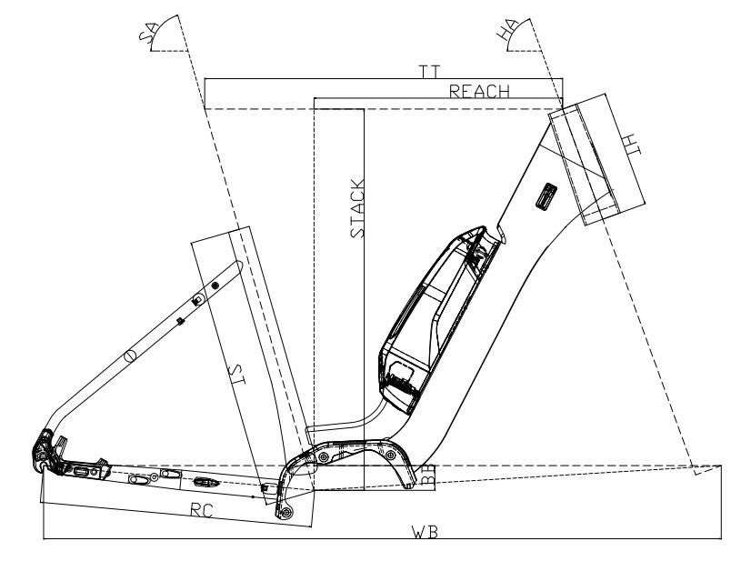 Carraro Bisiklet Ölçüler